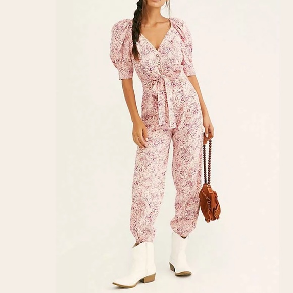 Free People Pants - NEW Free People One A Quest Jumpsuit SZ 12